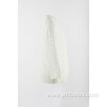 Outerwear in white texture fabric